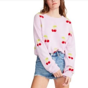 *Host Pick* NWT BB Dakota by Steve Madden Cherry You Up Sweater